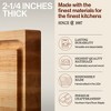 John Boos Newton Prep Master Maple Wood Cutting Board w/Pan - 3 of 4