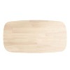 Kate and Laurel Niles Wood Coffee Table, 44x22x18, Natural - 4 of 4