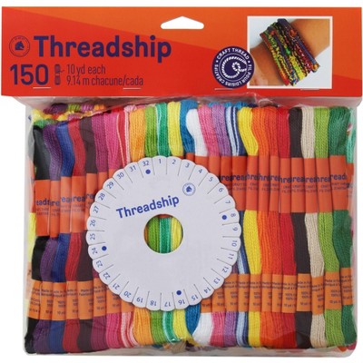 DMC Threadship Craft XL Pack 10 yard 150/Pkg-Assorted Colors