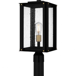 Quoizel Lighting Robbins 1 - Light Post Light in  Matte Black - 1 of 1