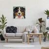 Stupell Industries Bernese Mountain Dog Portrait Canvas Wall Art - 2 of 3