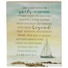 Dicksons Ship With It's Sails Home With Him 8 x 10 MDF Wall Tabletop Sign Plaque - 2 of 3