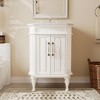 Hyleory Bathroom Storage Vanity,Bathroom Cabinets Freestanding with Door for Bathroom Floor Cabinet,Restroom Cabinet, Storage Cabinet - 2 of 4