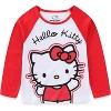 Hello Kitty Sanrio Girls 2 Piece Long Sleeve Shirt and Pants Set for Toddler and Big Kids - Size 10 - 2 of 4