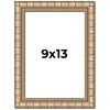 PosterPalooza | 9x13 Modern Bamboo Picture Frame, UV Acrylic, 5 Finishes - 2 of 4