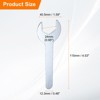 Unique Bargains Galvanized Iron Automotive Repair Furniture Assembly Metric Small Open-End Wrenches 10 Pcs - 2 of 4