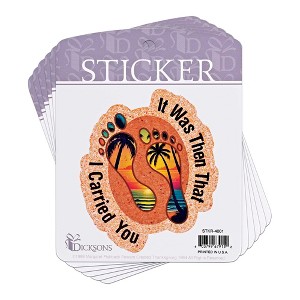 Dicksons Adhesive Sticker Decal for Journaling, Scrapbooking, and Accessory Personalization 3.75 x 4.75 Vinyl Fishing and a Whole Lot of Jesus - PACK - 1 of 1