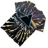 Mens Pink Floyd Rock Shirt - Pink Floyd Dark Side of the Moon Vintage Tee (Black Tie Dye, X-Large) - 4 of 4