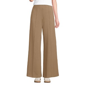 Lands' End Women's Starfish High Rise Palazzo Pants - 1 of 3
