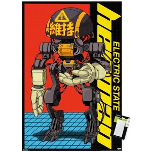 Trends International Netflix The Electric State - Herman by Tuff Luck Unframed Wall Poster Prints - 1 of 4