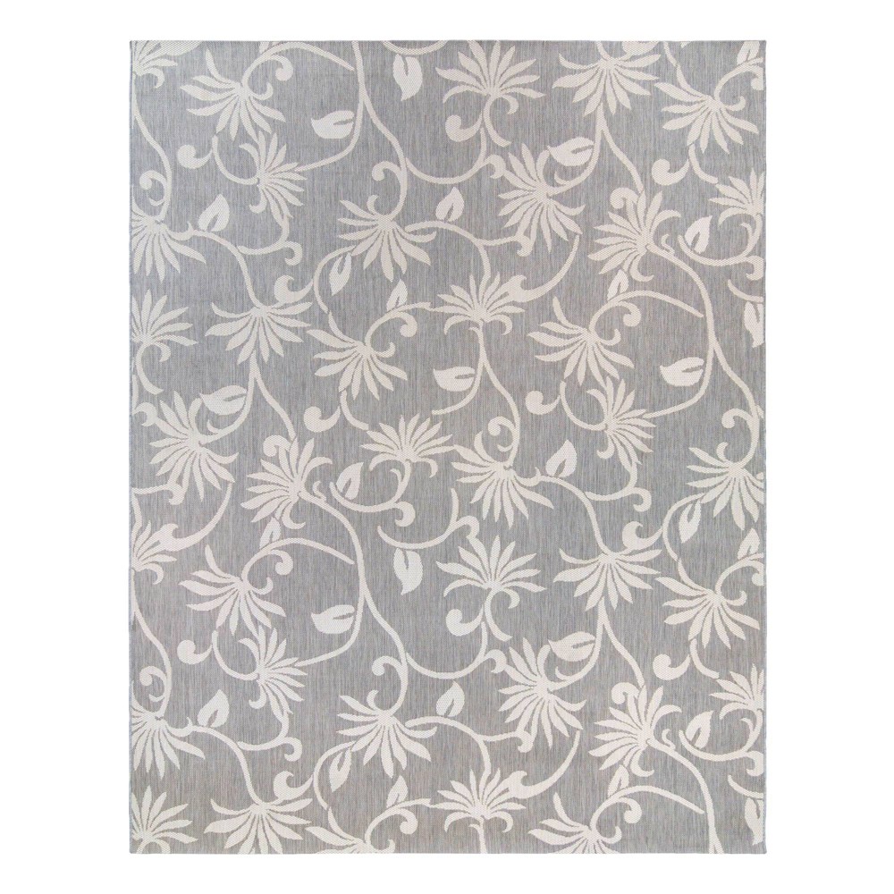 Photos - Area Rug Reyn Spooner 9'x13' Kona Coast Polynesian Pareau Flatweave Indoor Outdoor Accent Rug Gray