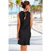 LASCANA Women's Keyhole Flowy Dress - image 3 of 4