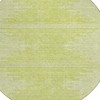 Artichoke Green And Ivory Abstract Washable Indoor Outdoor Area Rug - 4 of 4