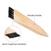 Unique Bargains Horsehair Handheld Shoes Brush for Leather Boots 3 Pcs - 4 of 4