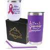 DORADREAMDEKO Breast Cancer Survivor Gifts For Women - Purple - image 2 of 4