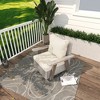 YARDSIGHT  Outdoor Swivel Patio Chairs with 360° Rotation, All-Weather PE Wicker Armchairs with Cushions for Garden, Deck, Porch, and Backyard - 2 of 4