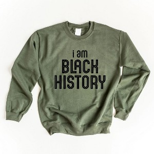 Simply Sage Market Women's Graphic Sweatshirt I Am Black History - 1 of 4