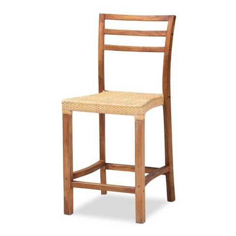 Target rattan store counter stool