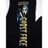 Ghostface Let's Watch Scary Movies Men's Black Sleep Pajama Pants - 2 of 3