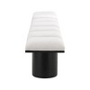 Meridian Furniture,Pavilion Boucle Fabric Bench - 3 of 4