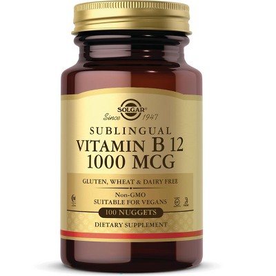 Solgar Sublingual Vitamin B 12.