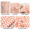 Unique Bargains Shower Wrap Towel for Women Adjustable Bath Wrap with Pocket Coral Fleece 1 Pc - 3 of 4