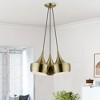 Livex Lighting Waldorf 3 - Light Pendant in  Antique Brass - 2 of 4