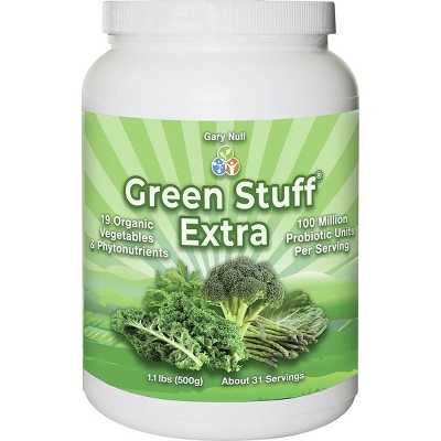 Green Stuff Extra by Gary Null  -  1.1 lb (500 g) Powder