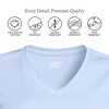 Lands' End Women's Relaxed Supima Cotton T-Shirt - 3 of 4