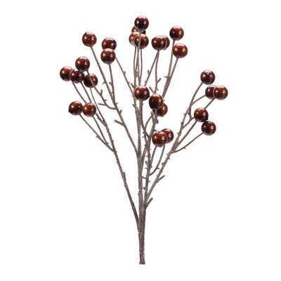 Brown Berry Spray (Set of 4)