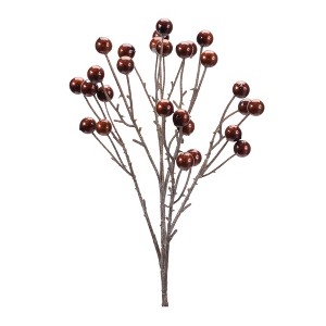Brown Berry Spray (Set of 4) - 1 of 2