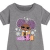 Girls' - LOL Surprise! - Winter Dolls Graphic Short Sleeve Fleece Dress - 2 of 4