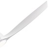YUHAO 56 in. Indoor Modern Contemporary Matte Black ABS Blades 6-speed Ceiling Fan with Light and Remote Control - 4 of 4