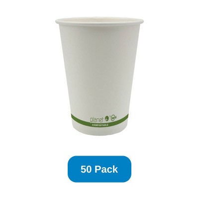 Planet+ 32 oz Hot & Cold Food Container PLA Lined Paper Compostable - Pack of 50