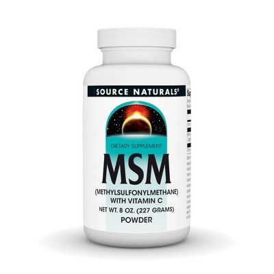 MSM Powder by Source Naturals, Inc.  -  8 oz Powder