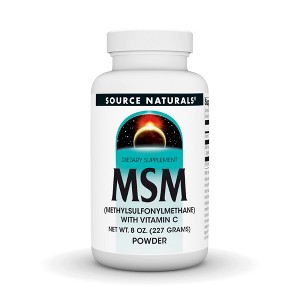 MSM Powder by Source Naturals, Inc.  -  8 oz Powder - 1 of 3