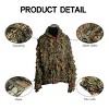 Maple Leaf Hooded 3D Bionic Training Uniform Military Sniper Cloak Camouflage Clothing - 4 of 4