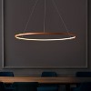 JONATHAN Y Brice Modern Contemporary Metal Round Dimmable Integrated LED Pendant - 3 of 4