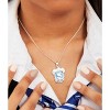 Harry Potter Womens Silver Plated Ravenclaw House Pendant, 16 + 2'' - 2 of 4
