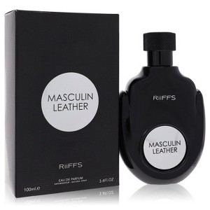 Masculin Leather by Riiffs Men Eau De Parfum Spray 3.4 oz - 1 of 1