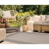 Liora Manne Monaco  Indoor/Outdoor Area Rug  Taupe.. - 3 of 4