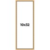 PosterPalooza | Panoramic Classic Modern Gold Frame - UV Acrylic, Foam Board Backing, Hanging Hardware - 2 of 4