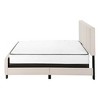Monarch Specialties BED - QUEEN SIZE / BEIGE LINEN - 2 of 4