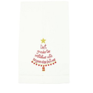 C&F Home Tree Wreath Towel - 1 of 2