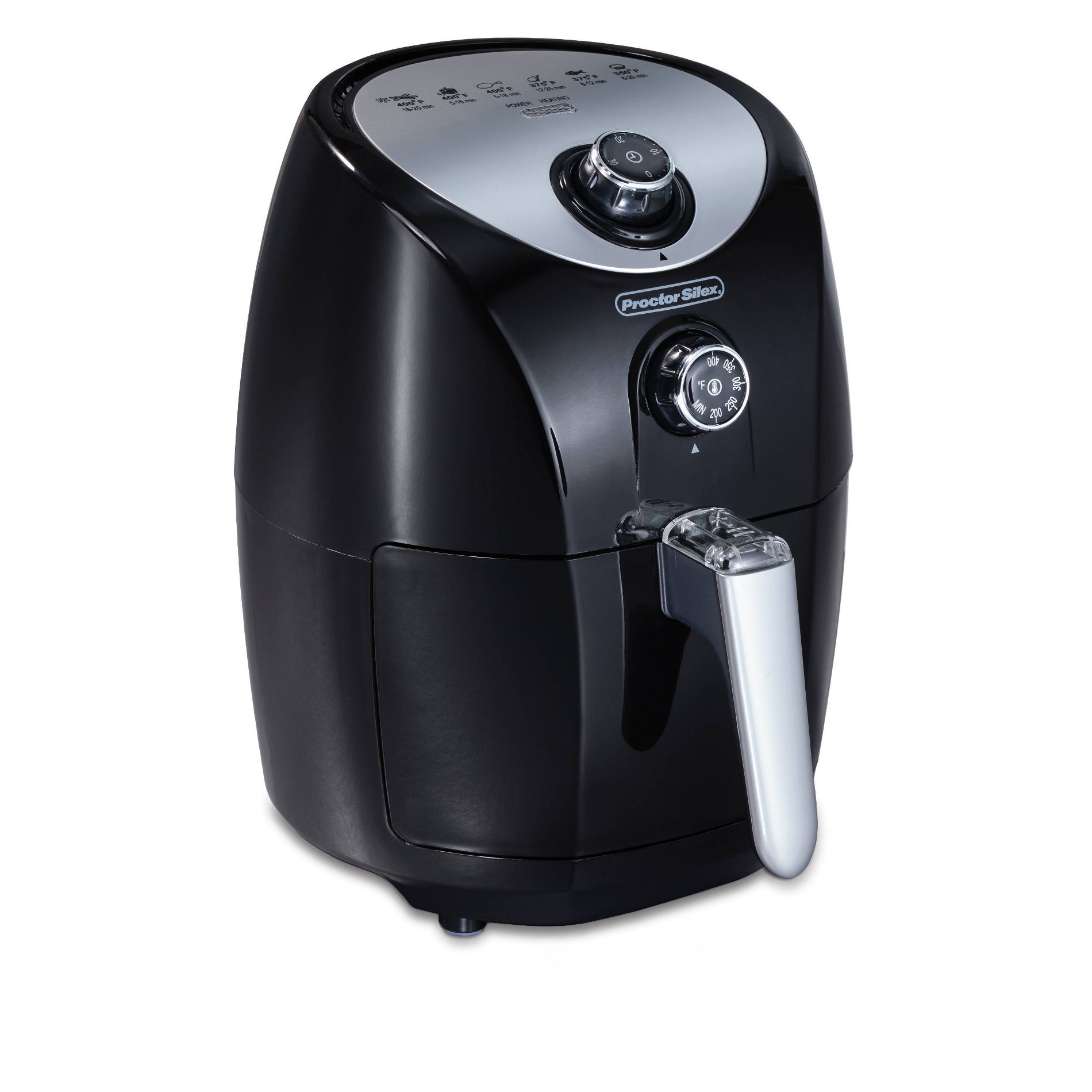 Proctor Silex Electric Air Fryer - Black: 900W, 51 Volume Capacity, Dishwasher-Safe Parts, Airfryer Sale