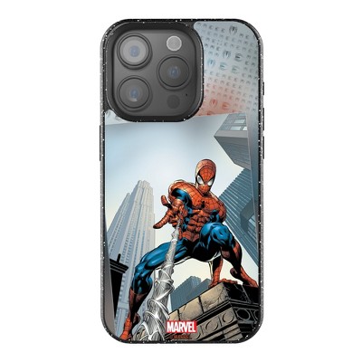 Keyscaper Marvel Spider-Man Cover Art Bling Cell Phone Case for Apple iPhone