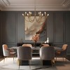 LNC Jessaes 12-Light 36.2" Candle Oversized Chandelier, Polished Gold - 4 of 4