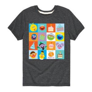 Boys' - Sesame Street - Birthday Time To Party Short Sleeve Graphic T-Shirt - 1 of 4