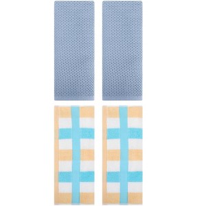 REGALWOVEN 4 Pcs Bathroom Hotel and Spa Waffle Cotton Hand Towels - 1 of 4