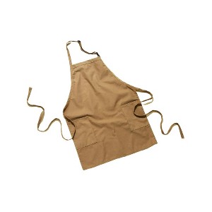makesy khaki apron with 2 pockets - 1 of 1